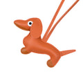 Dog Shaped Car Keychain
