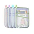 Large-Opening Mesh Zipper Student Pencil Case