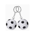 Soccer Ball Pressure Ball Keychain