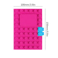 A6 Soft Silicone Cover Puzzle Notebook Diary For Kids