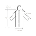 Reusable Eva Rain Ponchos For Adults