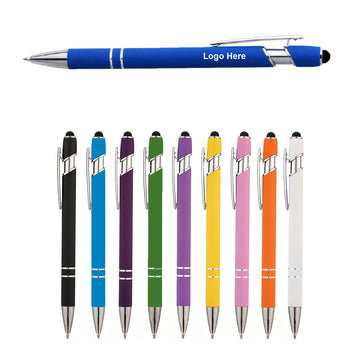 Promotional Touch Screen Stylus Click Metal Ballpoint Pen