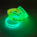 Glow-In-The-Dark Silicone Bracelet