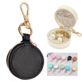 PU Leather Keychain Jewelry Box