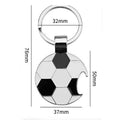 Personalized Soccer Opener Keychain