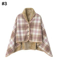 Cape Wearable Flannel Blanket