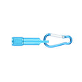 2-in-1 Mini Metal Compact Flashlight/LED Torch Keychain