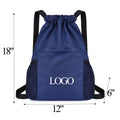 Diamond Check Drawstring Pocket With Side Pocket