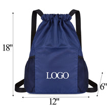 Diamond Check Drawstring Pocket With Side Pocket