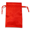 Smooth Satin Drawstring Pocket