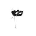 Half Masquerade Hand-Held Mask