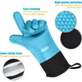 Heat Resistant Silicone Grilling Gloves