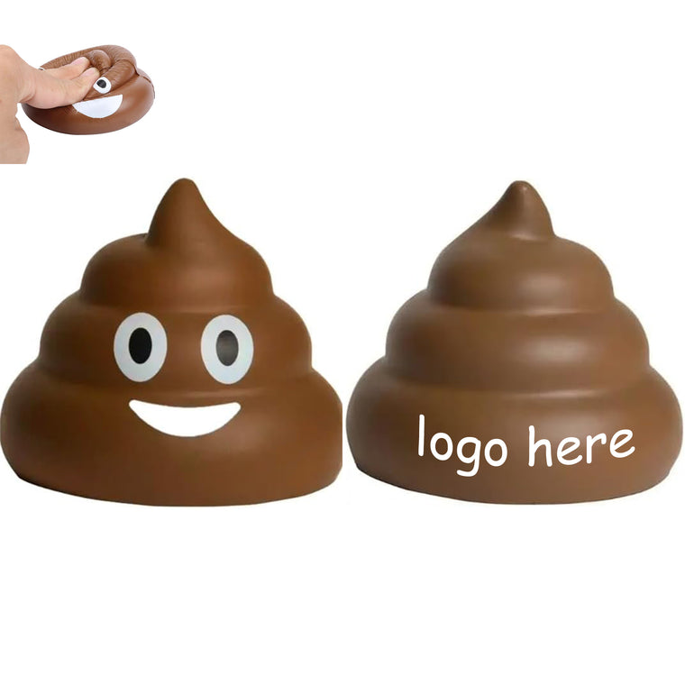 Poop Emoji Stress Ball Reliever