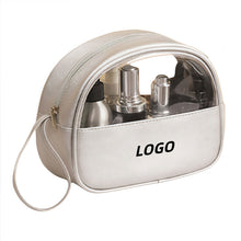 Handheld Skincare Organizer PU Waterproof Cosmetic Bag