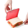 Reusable Silicone Sandwich Storage With Snap-Off Lunch Box