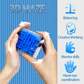 Mini 3D Maze Cube with Rolling Ball