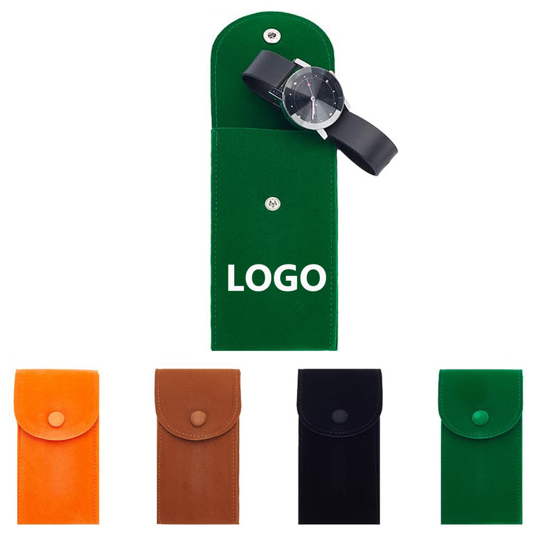 Portable Thickened Double-Sided Watch Storage Pouch