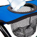 Folding Chair with Cup Holders & Carry Bag, Holds 280lbs