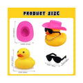 Rubber Duck With Hat And Sunglasses