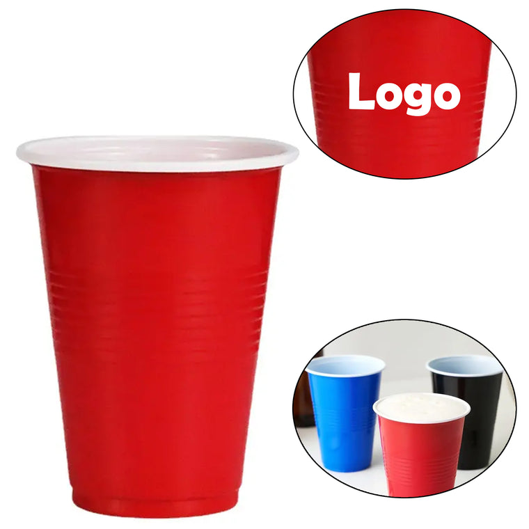 Double-Layered Double-Color Plastic Cup