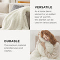 Fuzzy Faux Fur Blanket