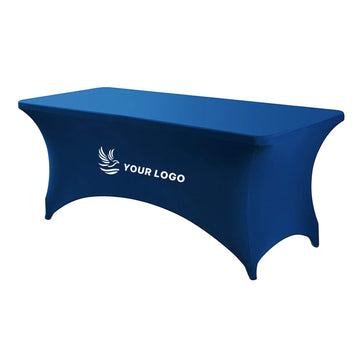 6Ft Full Color Spandex Fitted Table Cover