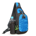 Athletic Casual Chest Bag with Detachable Water Bottle Pouch