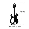 Portable Stainless Steel Guitar Shape Keychain Multitool