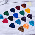 0.5/0.75/1.0mm Celluloid Guitar Picks Plectrums