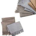 Wool Wide Soft Large Shawl Scarf