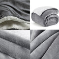 Bedsure Sherpa Fleece Throw Blanket For Couch