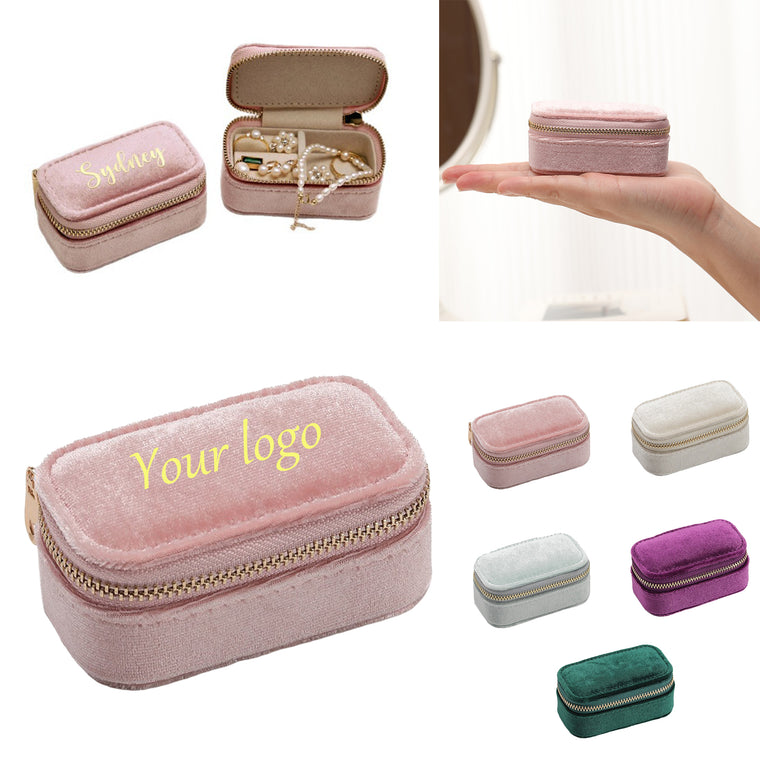 Velvet Mini Jewelry Box