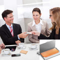 Aluminum Alloy Flip Cover Slim Name Cards Case