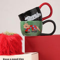11.5oz Novelty Cute Big Handle Ceramic Coffee Mug