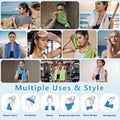 Microfiber Sport Cooling Towel With Silicone Storage Bag