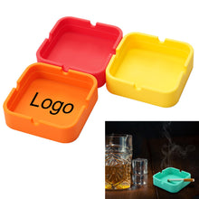 Square Anti-Hot Silicone Ashtray