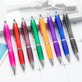 Plastic Push Type Ballpoint Pen