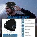 Bluetooth Beanie Hat With Light