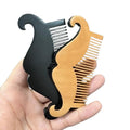 Pocket Handlebar Moustache Styling Wooden Beard Comb