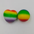 Custom 2.75" Rainbow Stress Reliever Ball