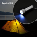 Mini Flashlights Keychain 5 Bulbs LED