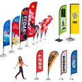 Feather Flag With Pole Kit