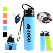 20Oz Silicone Foldable Water Bottle