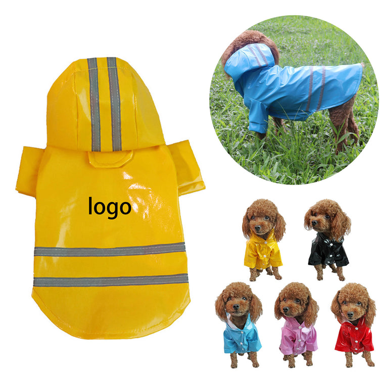 Pet Reflective Raincoat