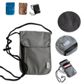 Travel Neck Bag With Drawstring