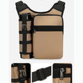 Crossbody Bag Sling Backpack W/ Water Bottle Pocket Hiking