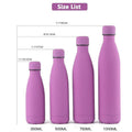 Colorful Double Wall Insulated Vacuum Water Bottle