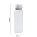 12 Oz Kitchen Sauce Squeeze Bottle W/ Brush-Shaped Nozzle