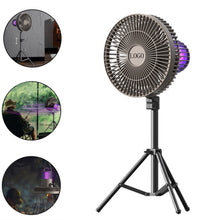 Camping Fan with LED Light