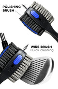 Retractable Golf Club Brush
